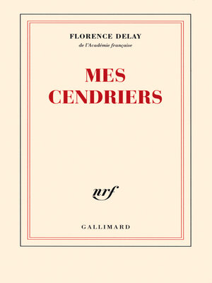 cover image of Mes cendriers